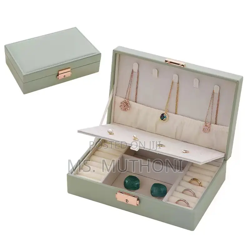 *Exquisite Large Capacity Travel Jewelry Organizer*