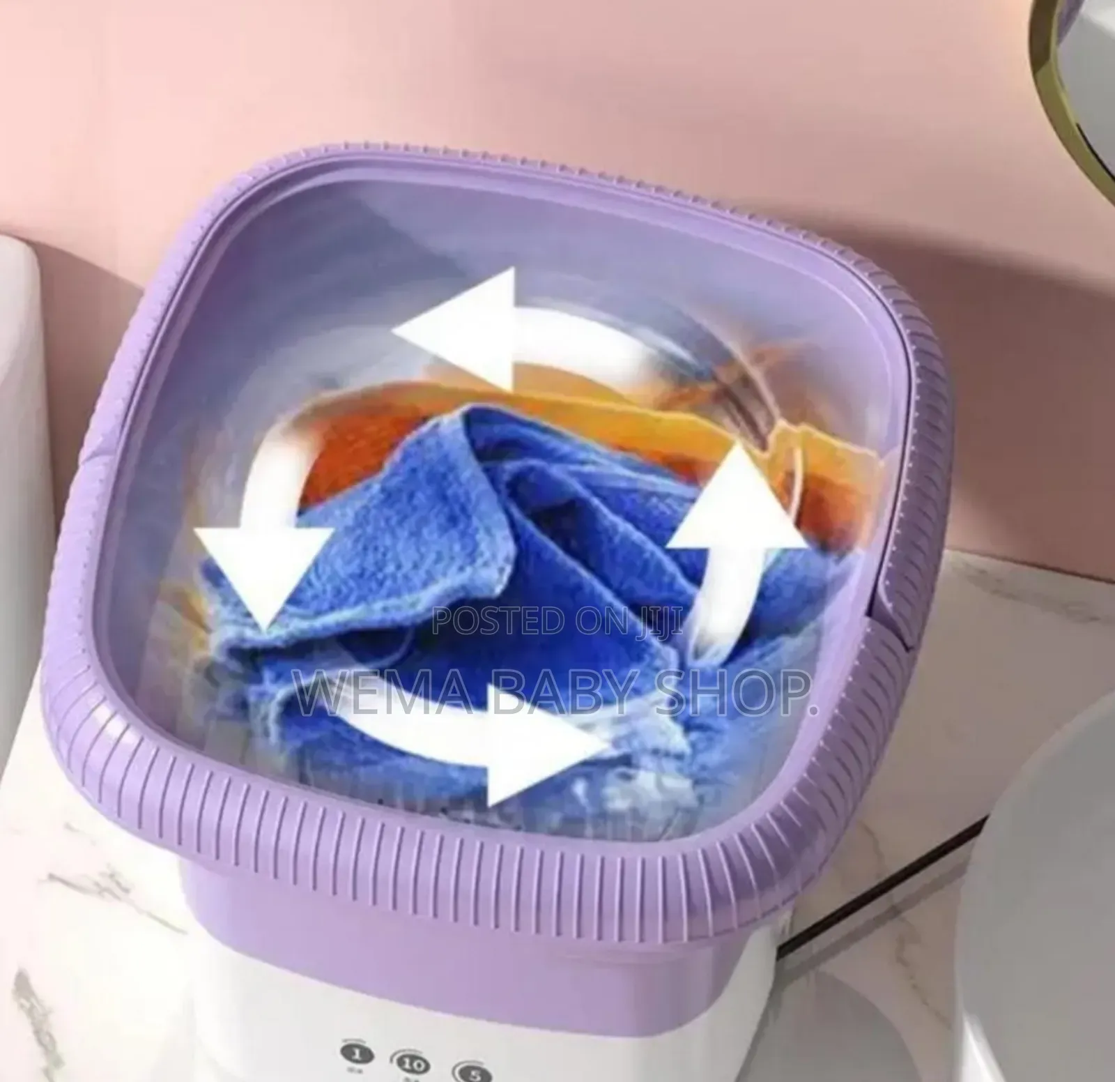 Portable/Foldable Mini Washing Machine (7.5kgs)