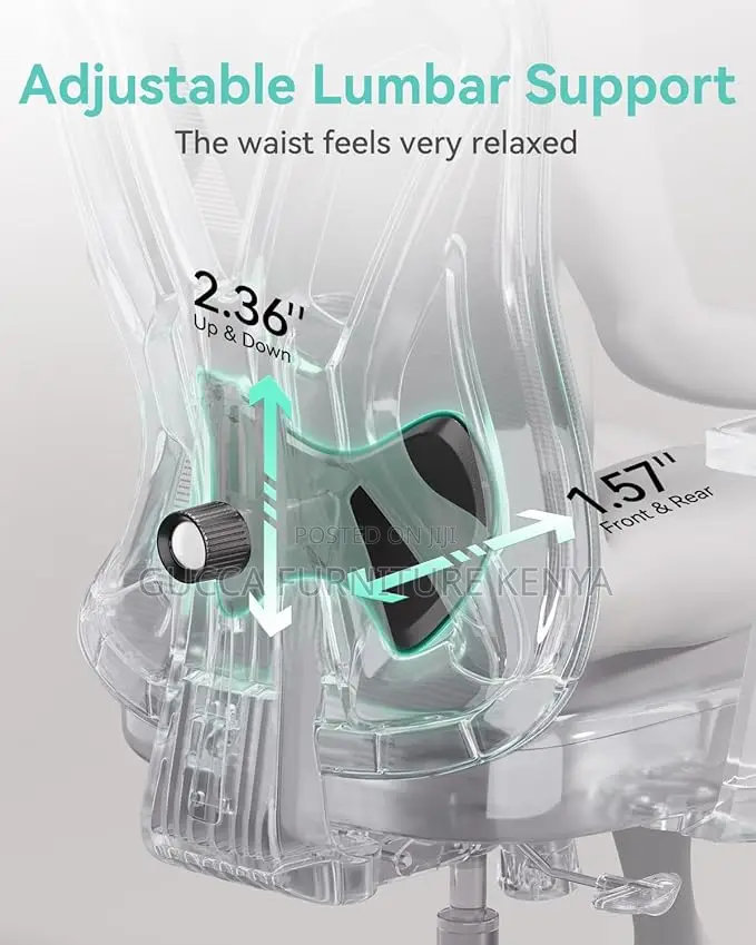 Office Chairs: Ergonomic Mesh High Back Desk Chair