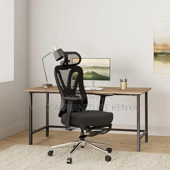 Office Chairs: Ergonomic Mesh High Back Desk Chair