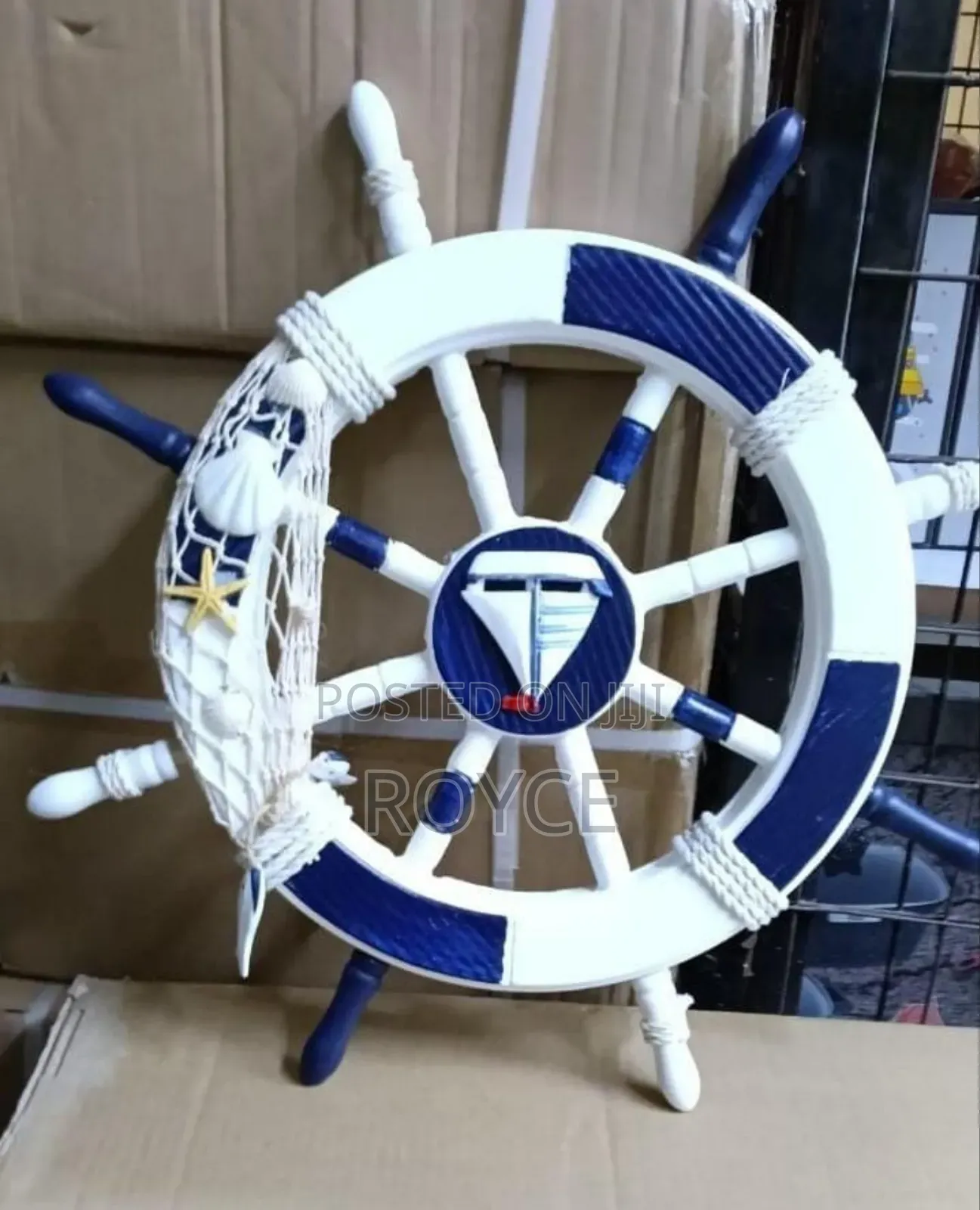 Decorative Nautical Ship Wheel-27.5cm