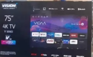 Best Quality Vision 75 Inches Smart Tv