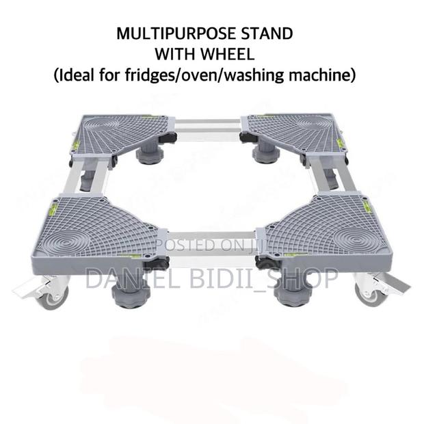 Multipurpose Stand With Wheels for Fridge or Wash Machines