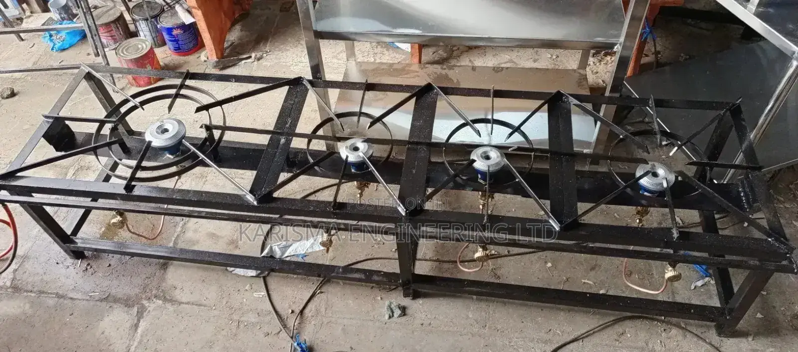 High Pressure 4 Burner Cooker