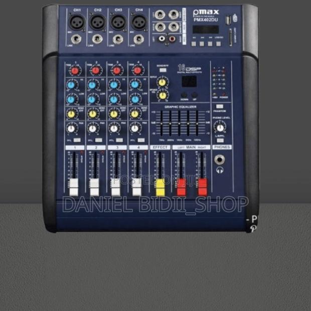 Pmax 4channel Powered Mixer - main view