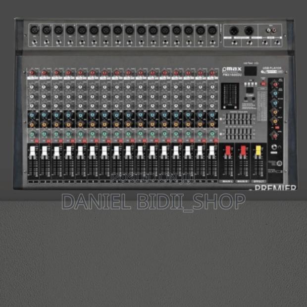 Pmax Powered Mixer 16channel - main view
