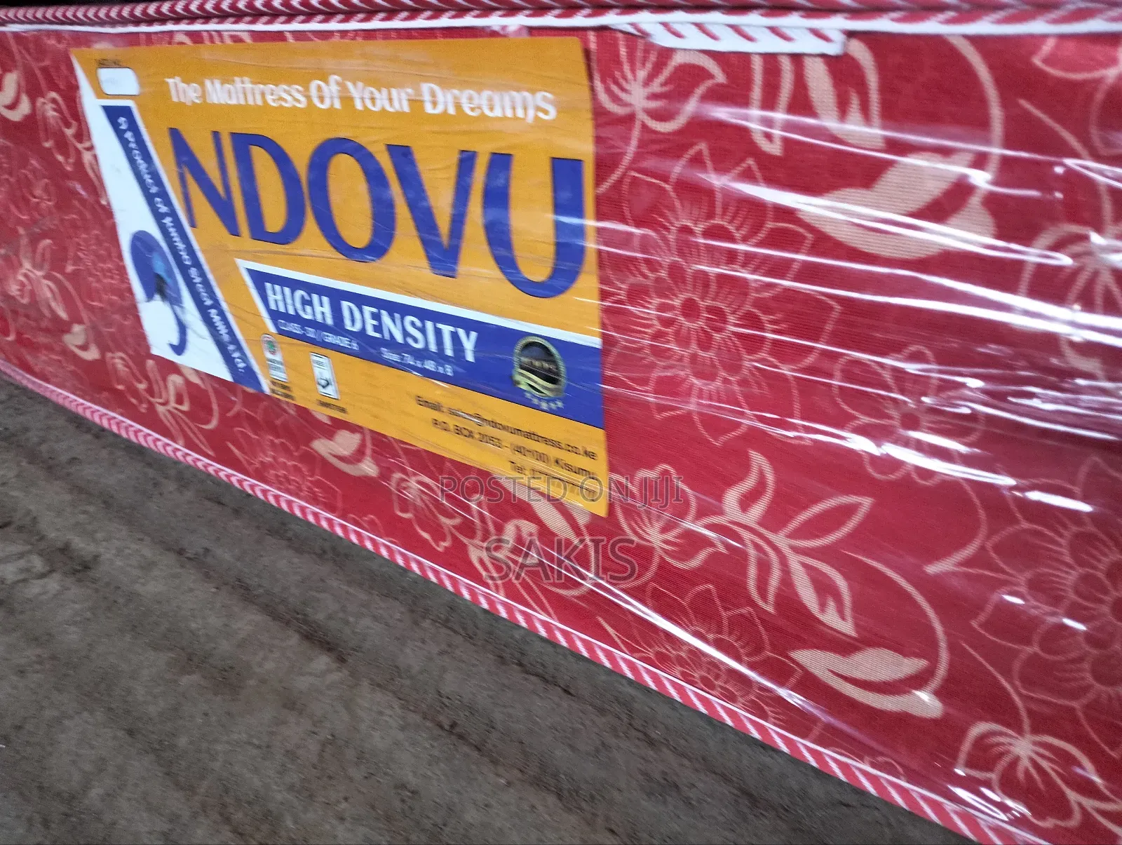 Ndovu 5 X 6 X 8 Heavy Duty Mattresses. Free Delivery