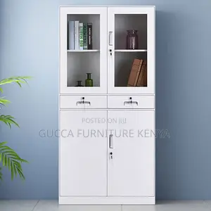 Cabinets: Office Steel Storage Cabinet With Drawers