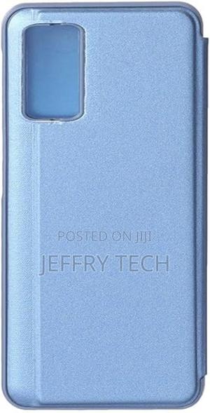 Samsung S20 Plus Clear View Cover With Out Sensor-Blue - thumbnail 2