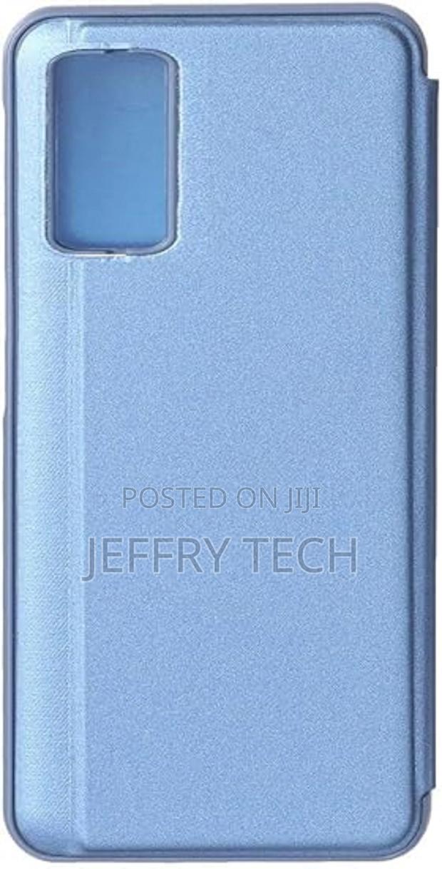 Samsung S20 Plus Clear View Cover With Out Sensor-Blue - main view