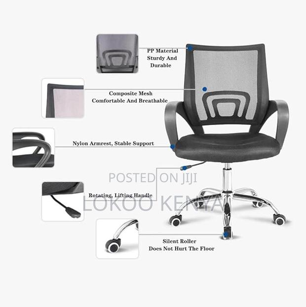 Office Chair: Ergonomic Mesh Office Chair - thumbnail 2