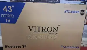 Brand New 43inch Vitron Smart Android Tv