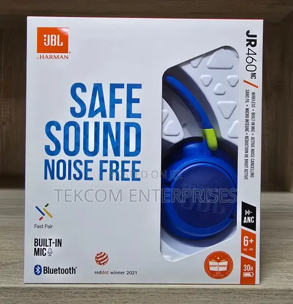 JBL Jr460nc Wireless Over-Ear Noise Cancelling Headphone