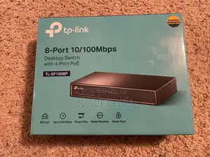 Tp-Link TL-SF1008P 8-Port Ethernet Desktop Switch 4 Poe Port