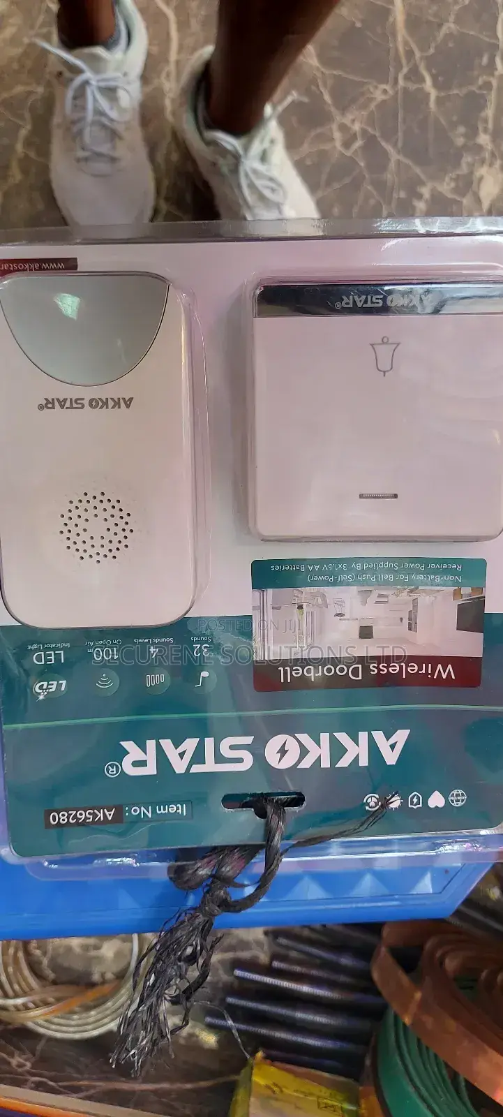 Akko Star Wireless Digital Door Bell
