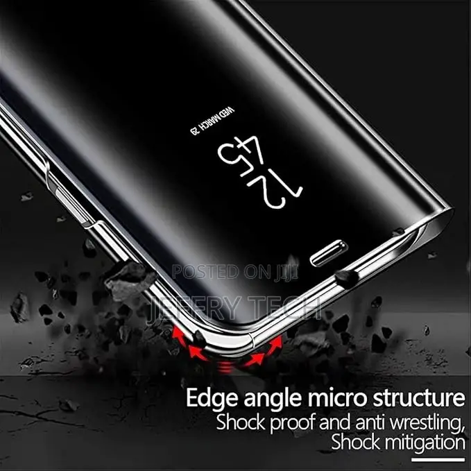 Galaxy S22 Flip Clear View Standing Case Without Sensor