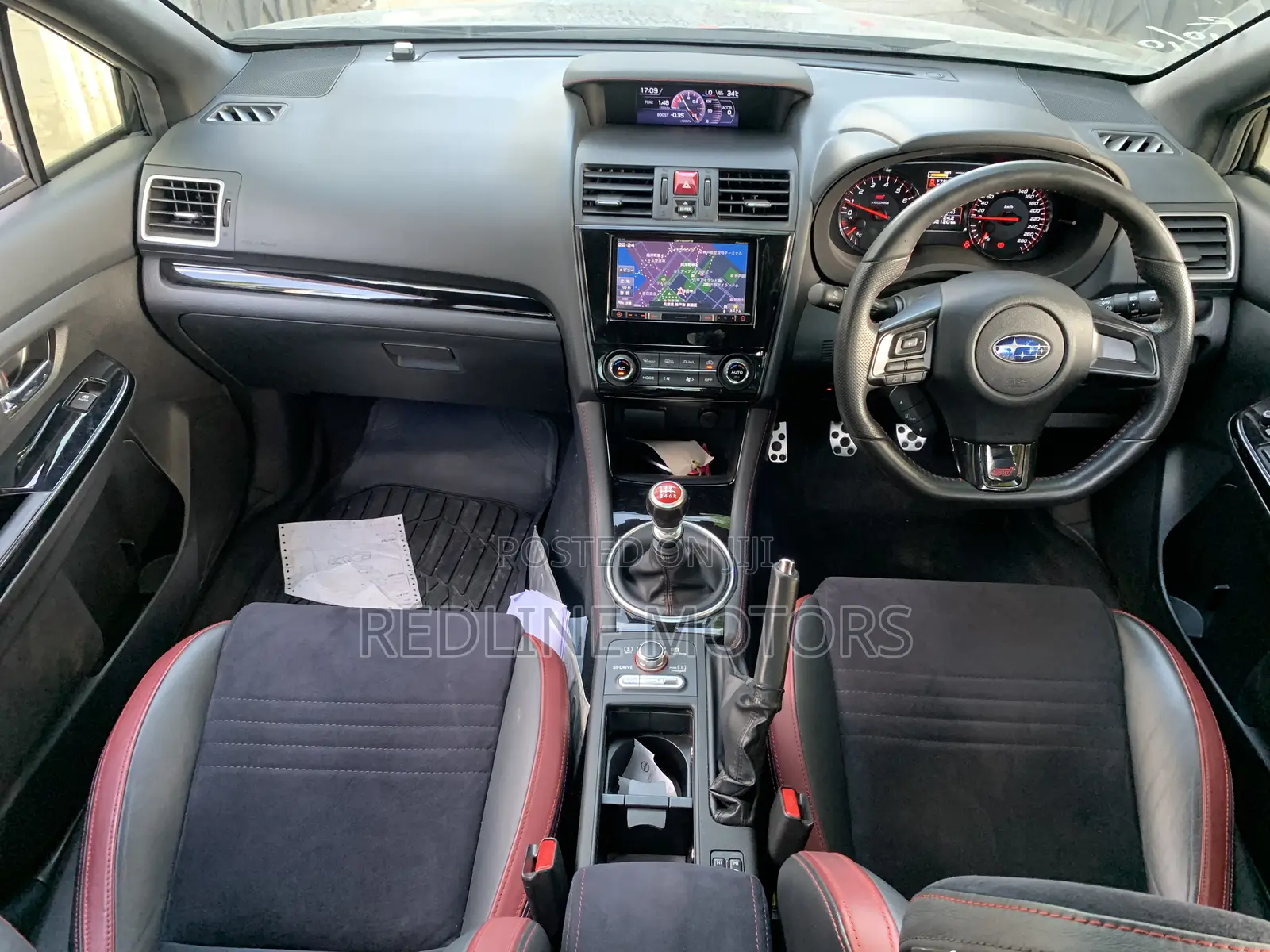 Subaru WRX STI 2018 Black