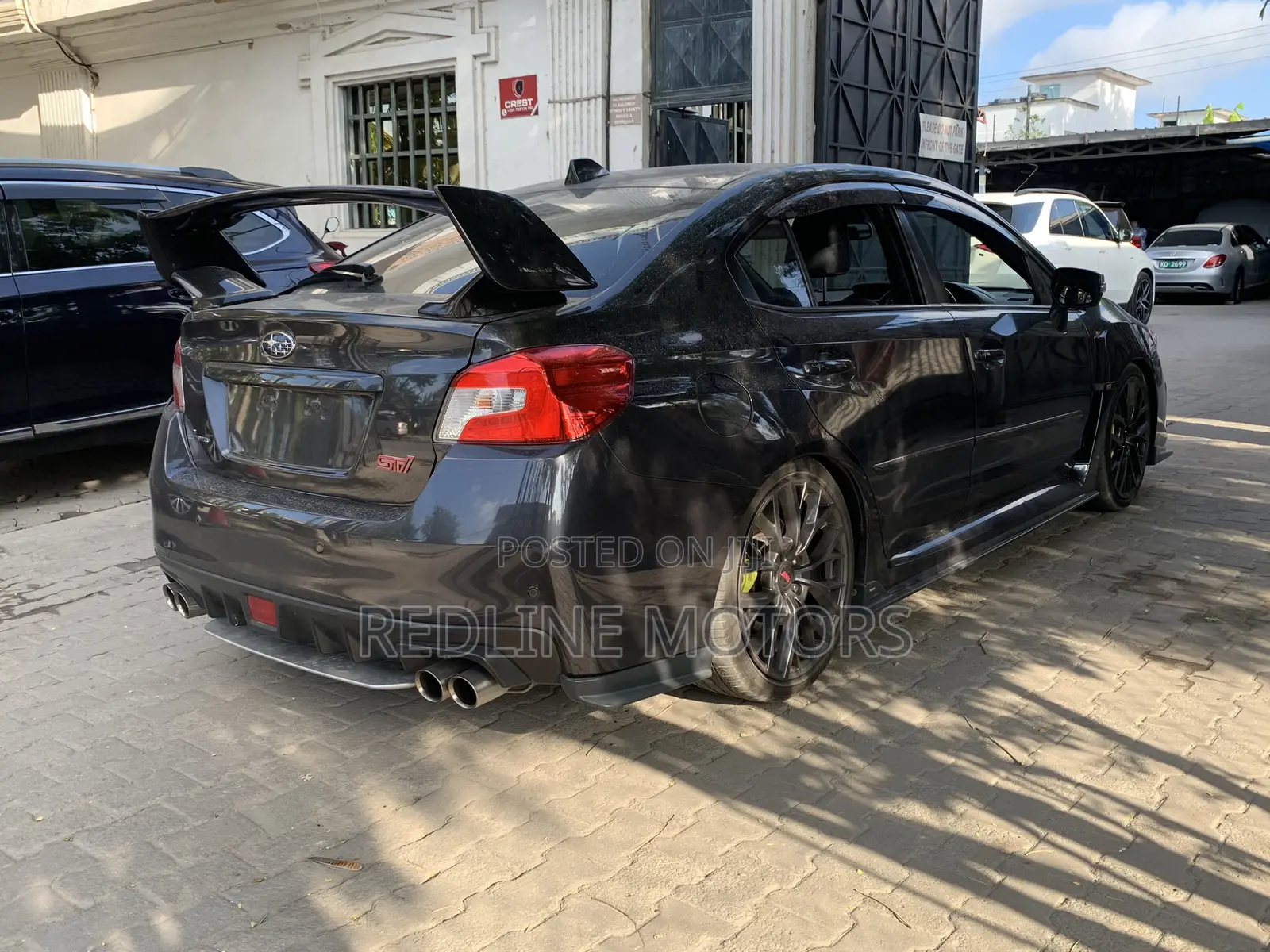 Subaru WRX STI 2018 Black