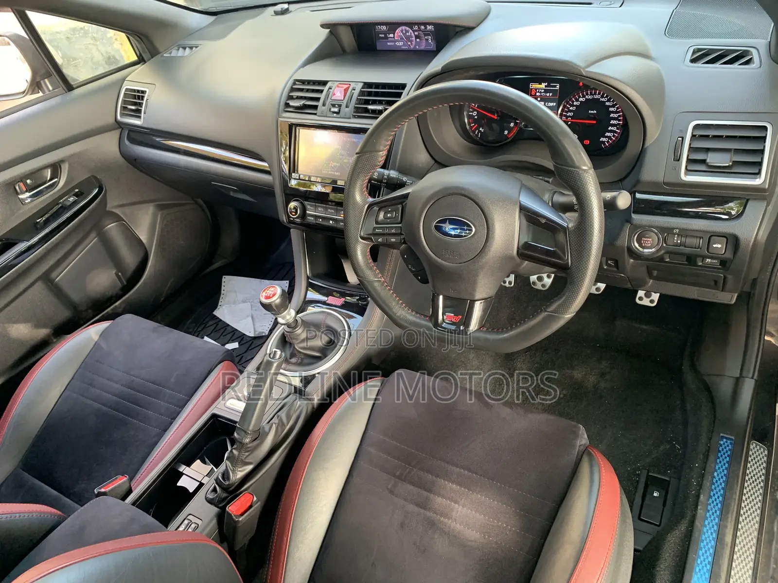 Subaru WRX STI 2018 Black
