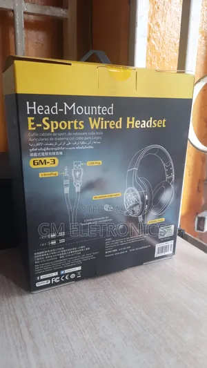 Wired Gaming Headset 7.1 Surround Sound With Microphone.