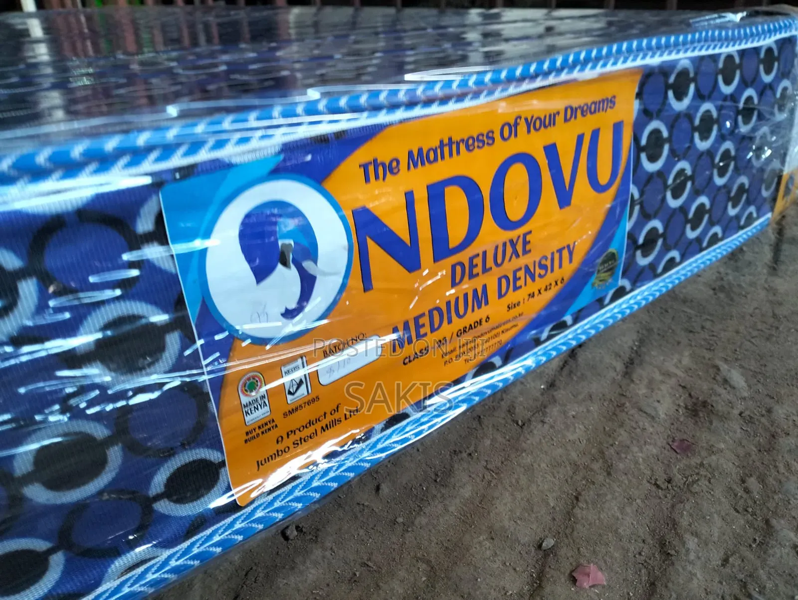 3 X 6 Ndovu Mattresses. Free Delivery .