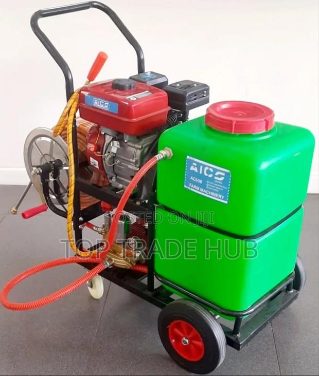 Aico AC608 Trolley Farm Sprayer 60L, 50m Hose