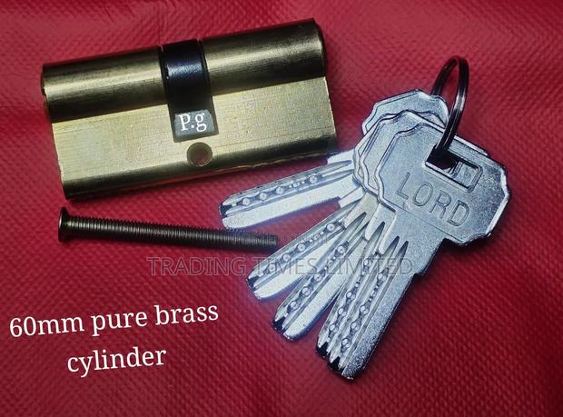Pure Brass Cylinder Lock - main view
