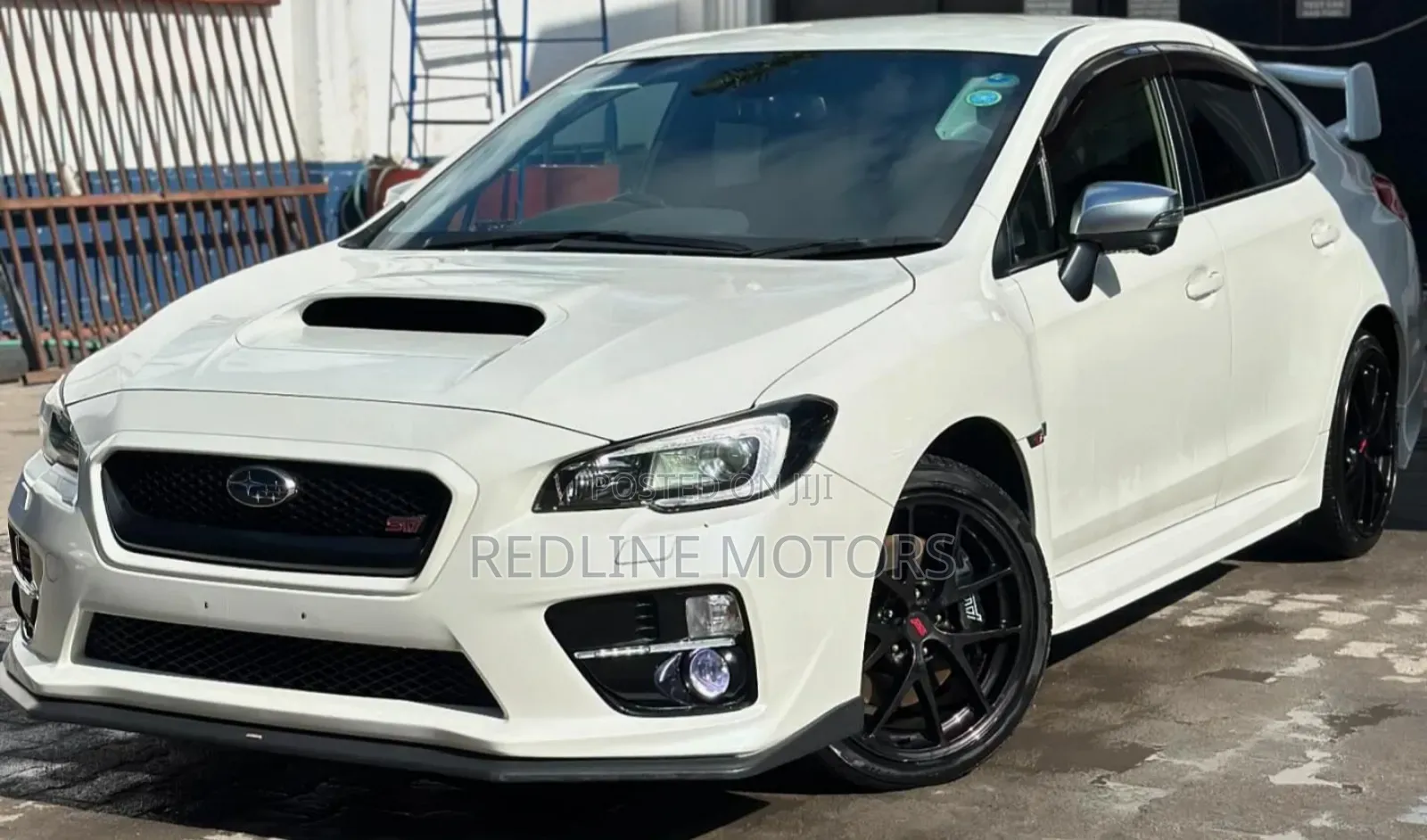 Subaru WRX STI 2017 White