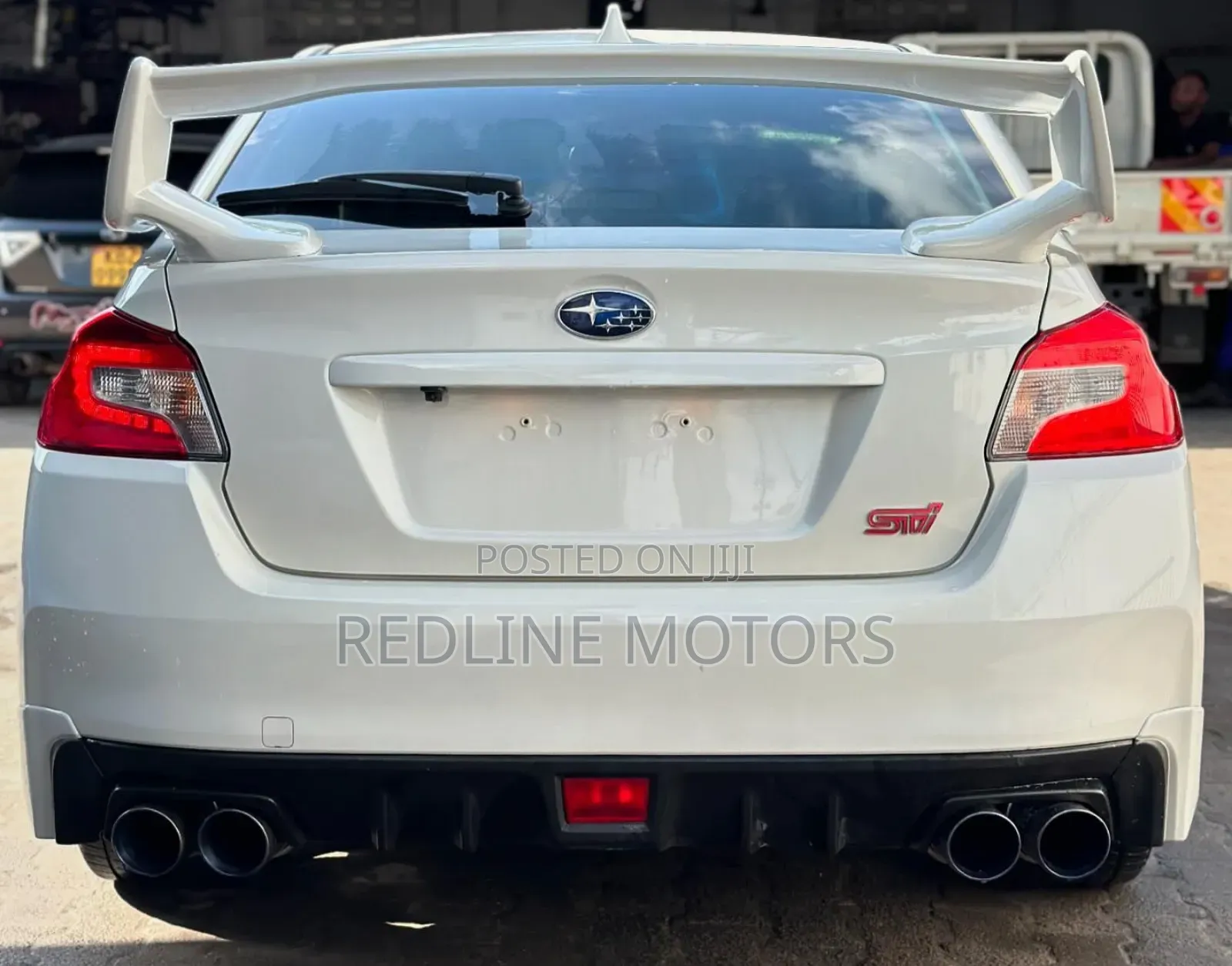 Subaru WRX STI 2017 White