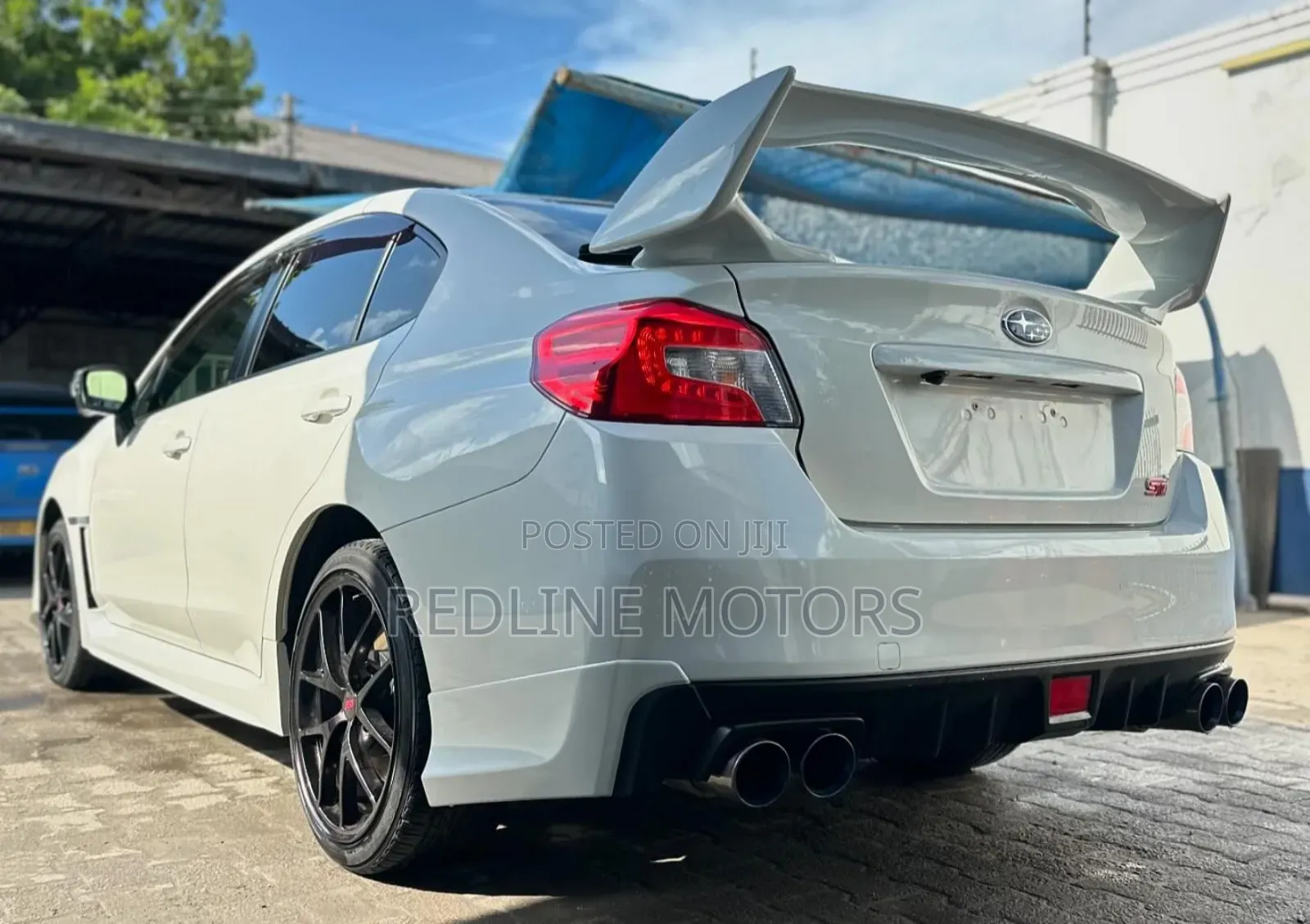 Subaru WRX STI 2017 White
