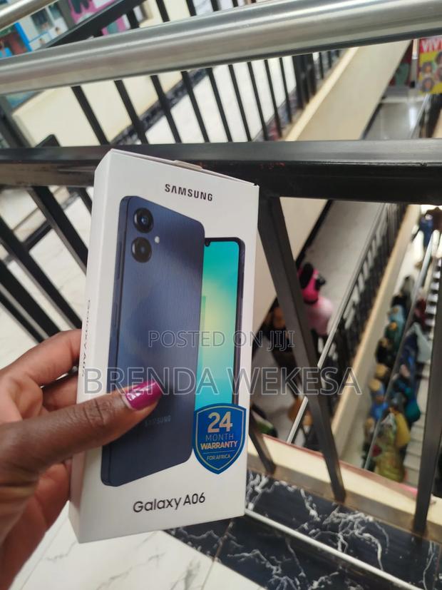 New Samsung Galaxy A06 128 GB Black - main view