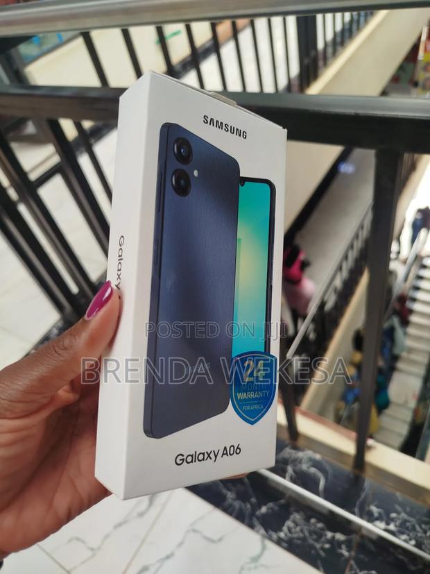 New Samsung Galaxy A06 128 GB Black - thumbnail 3