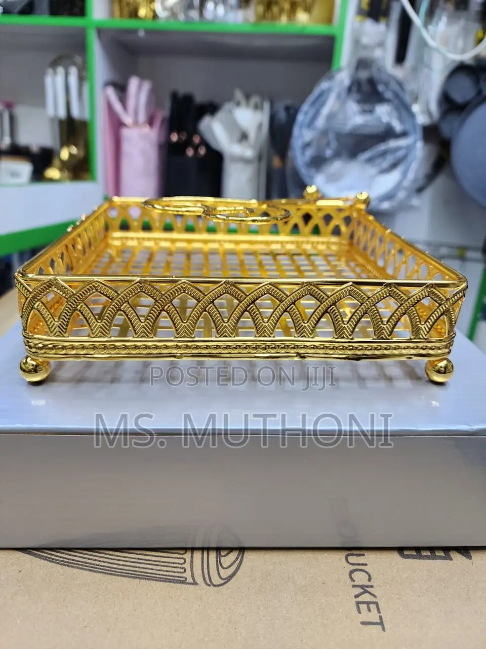 Luxury Gold Napkin Holder/Serviette Holder