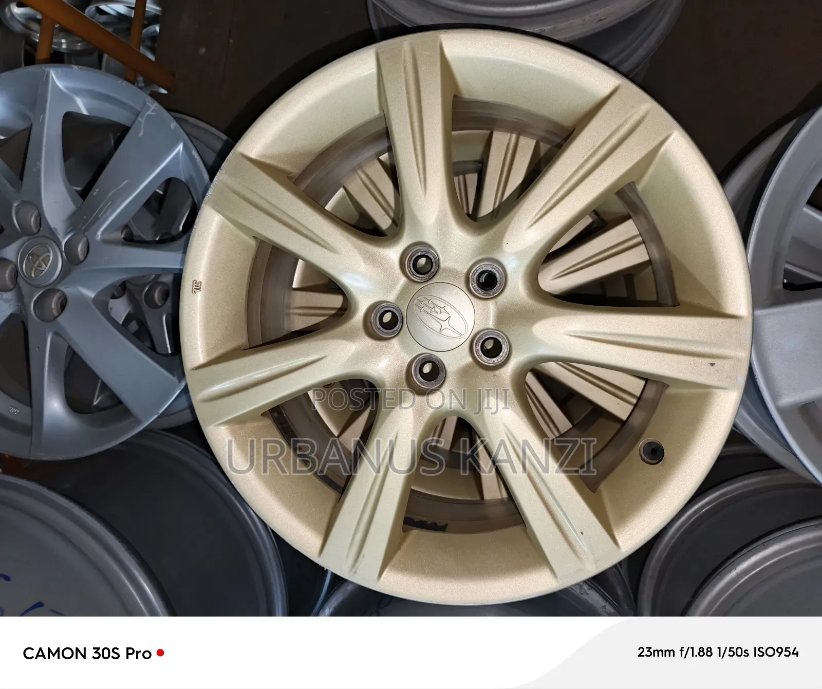 Size 17 Inches Subaru Sport Rims
