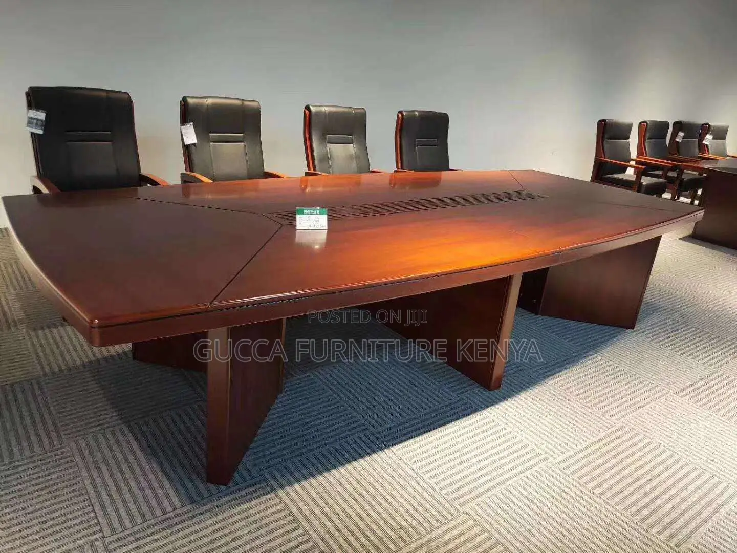 Boardroom Tables: Executive Mahogany Office Boardroom Table