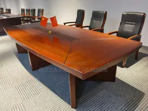 Boardroom Tables: Executive Mahogany Office Boardroom Table