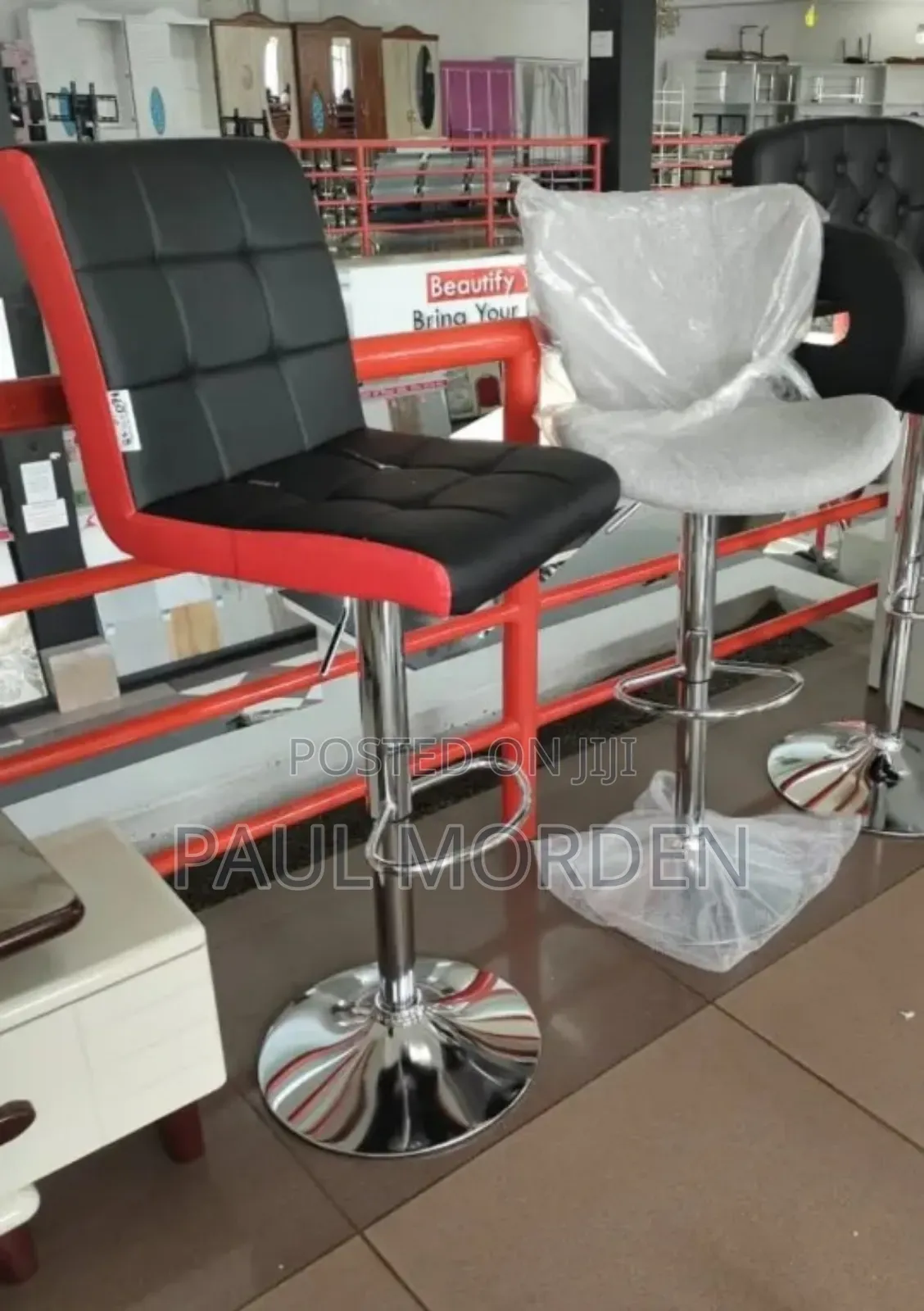 High Adjustable Barstools
