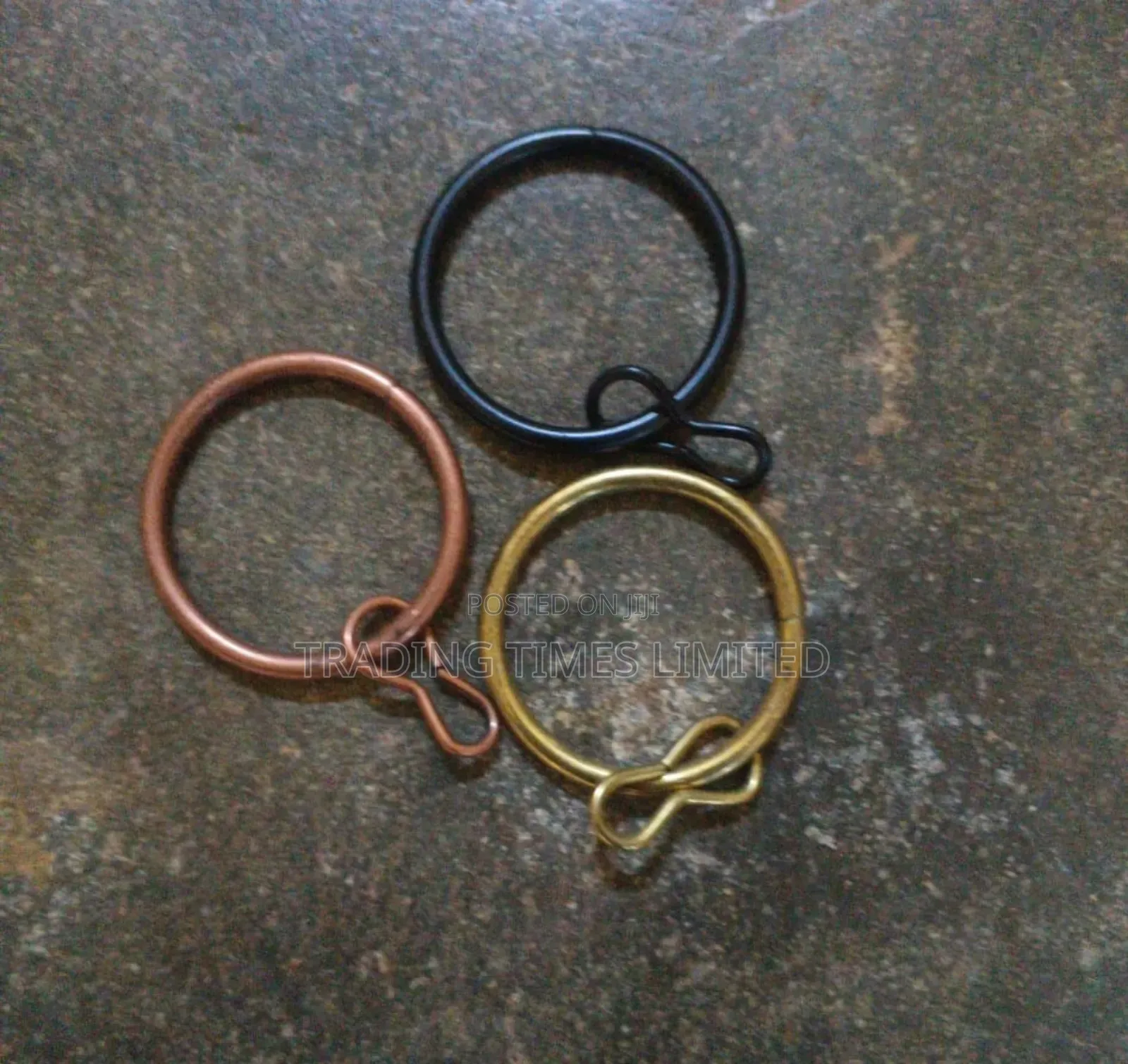 1' Imported Curtain Rings Bunch of 100pcs