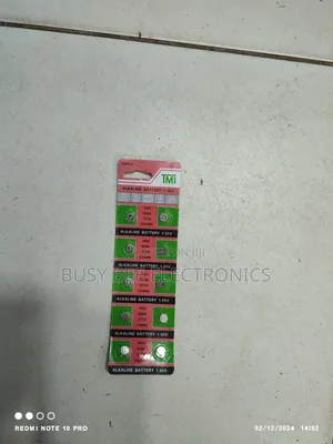 Ag4,626A,377A,Cx66w 1.55v Batteries