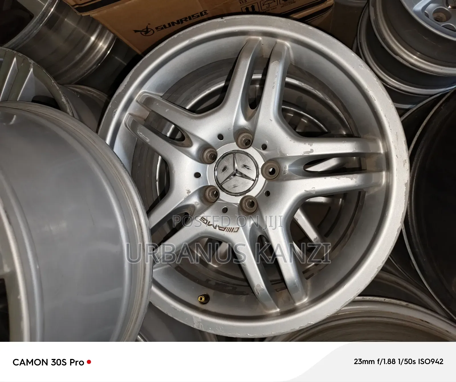 Size 18 Inches Mercendes Benz Sport Rims