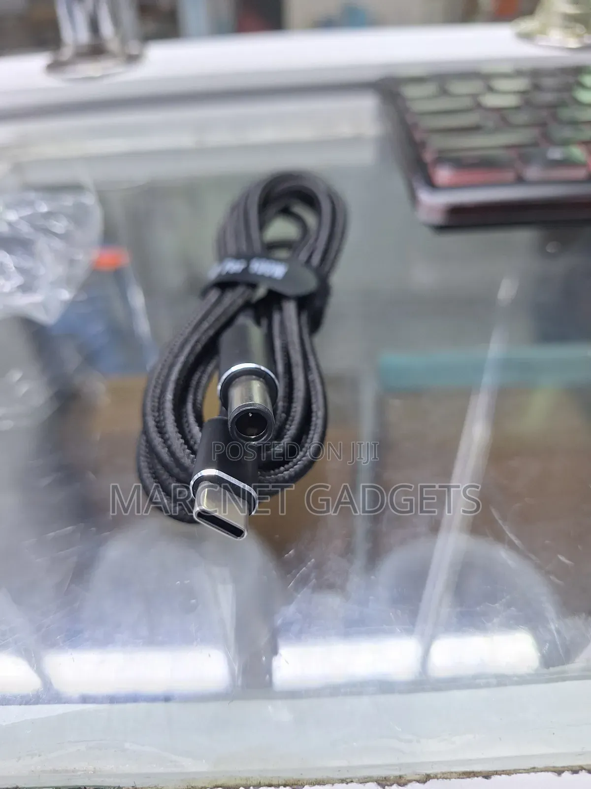 Shielded Type C to Big Pin Cable PD 100W