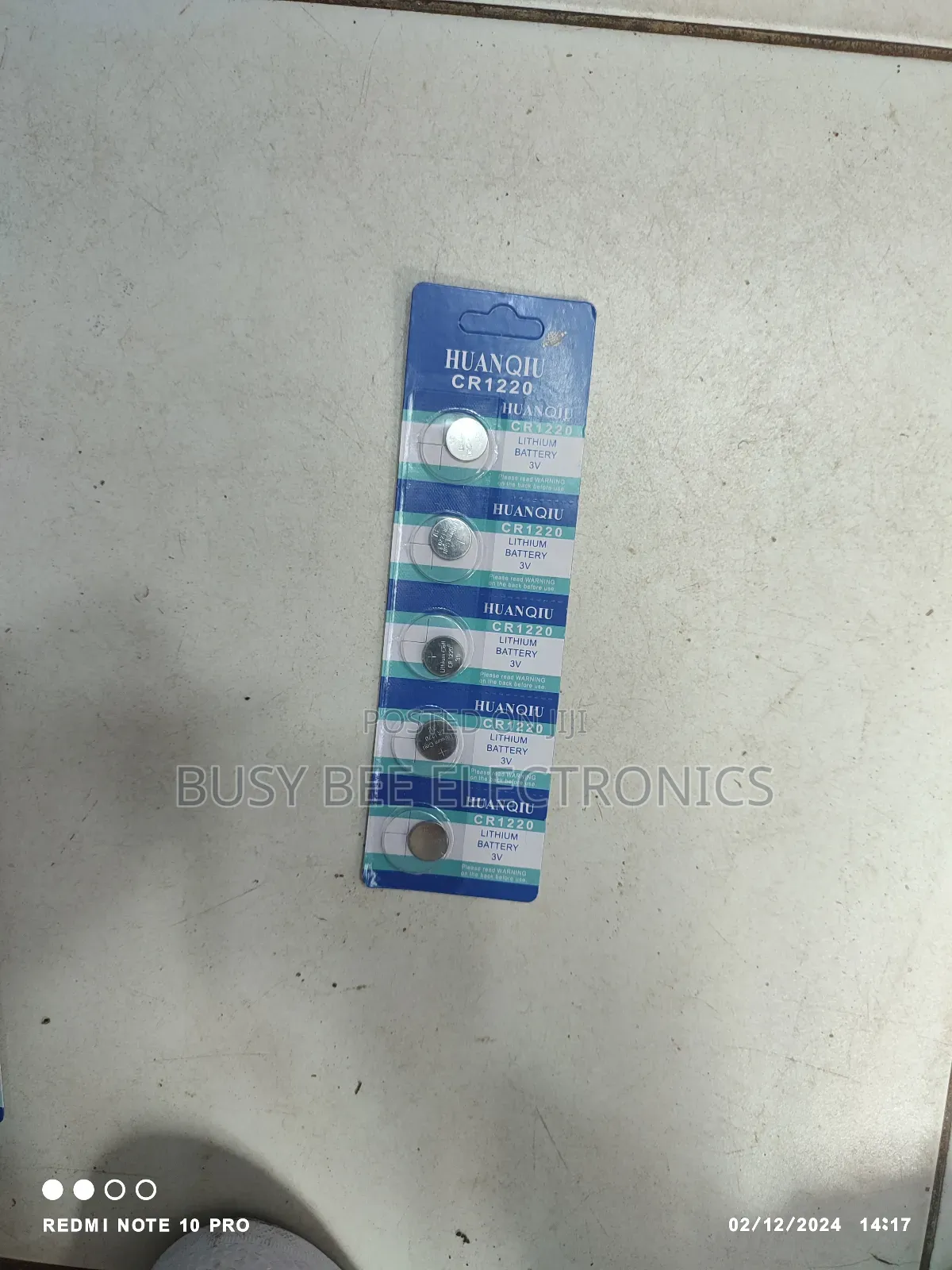 Cr 1220 Toys Batteries