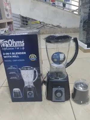 Blender*Ohms High Quality 2in1 With Grinder,450watts