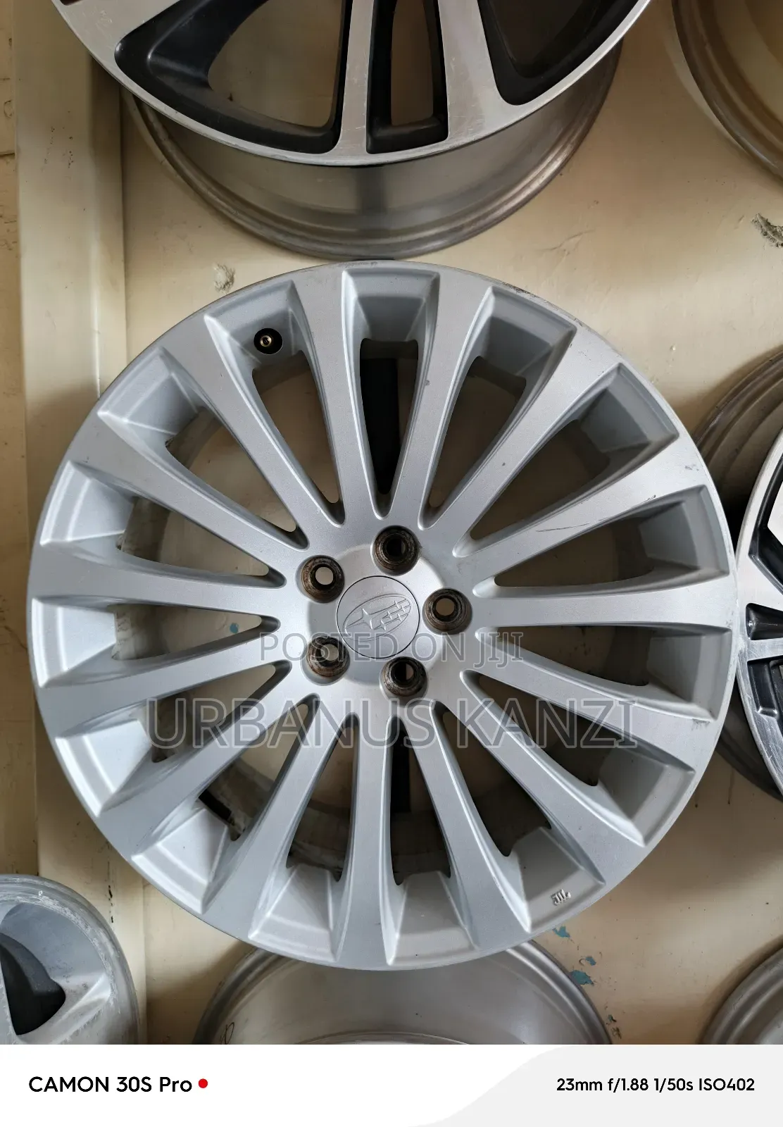 Size 18 Inches Subaru Sport Rims