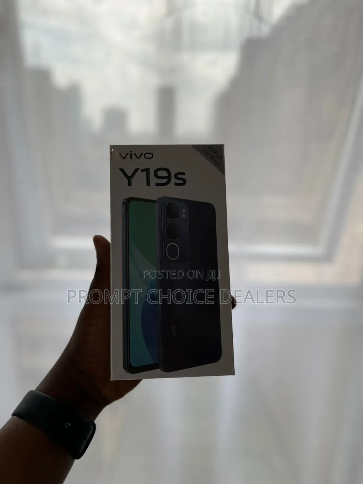 New Vivo Y19 128 GB Black
