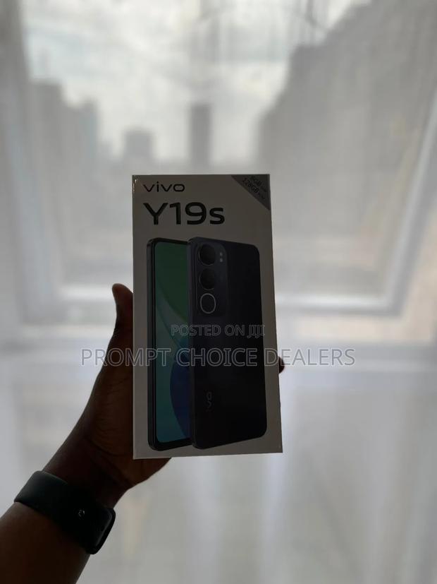 New Vivo Y19 128 GB Black