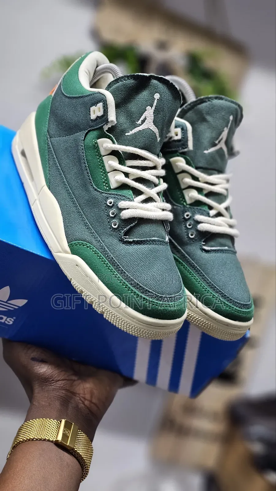 Jordan 3 Nina Channel Abney Sneakers