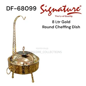 Fancy Gold Cheffing Dishes. Normal.