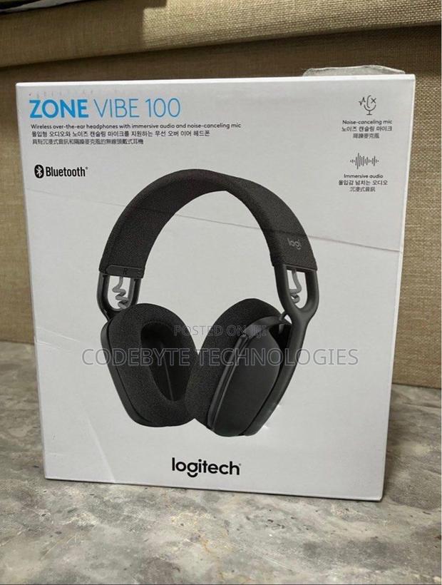 LOGITECH ZONE Bluetooth Headset Vibe 100 - GRAPHITE - main view