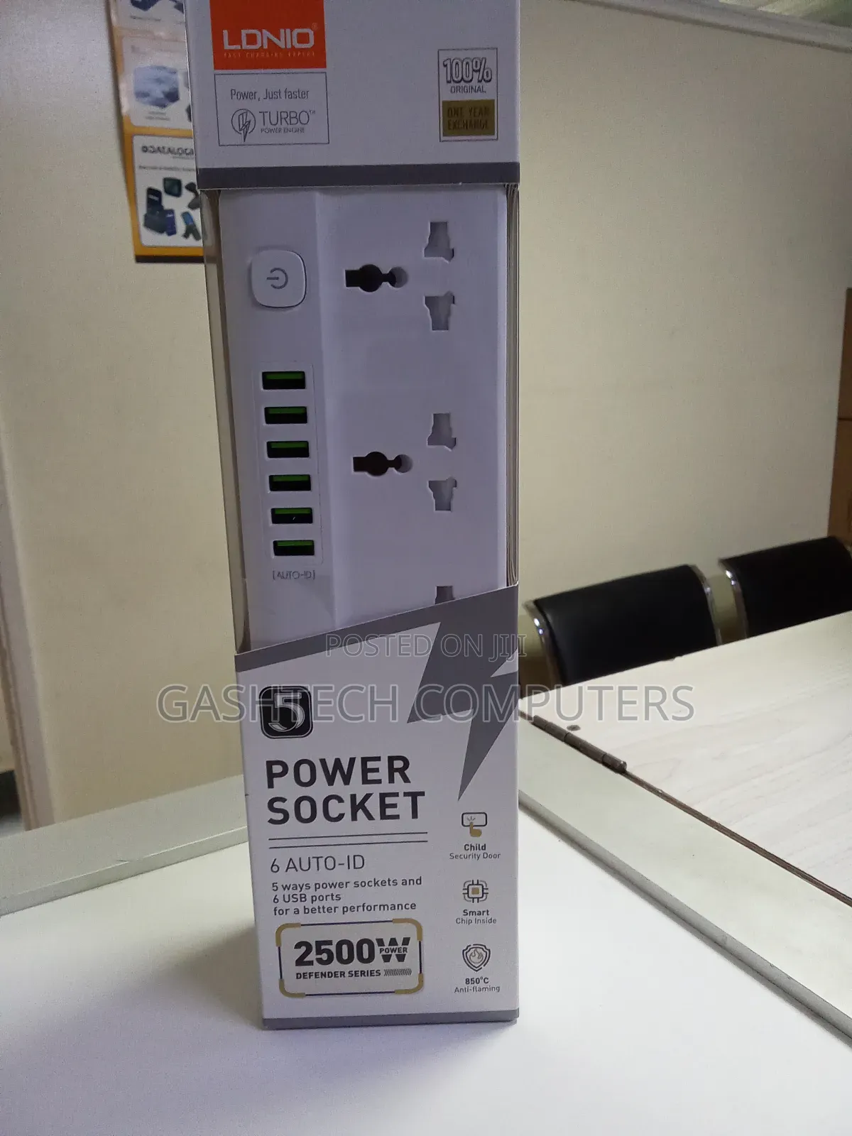 Ldnio Sc 5614 Power Extension [ 5 Ways Power Socket ]